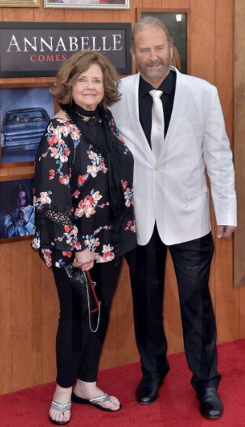 Judy Warren with her husband
