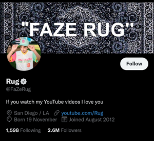FaZe Rug: Age, Wiki, Biography, Height, Net Worth, Girlfriend, Career ...