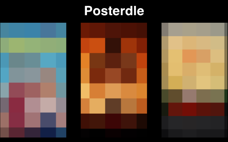 Posterdle – Best The Guess That Movie Poster Game