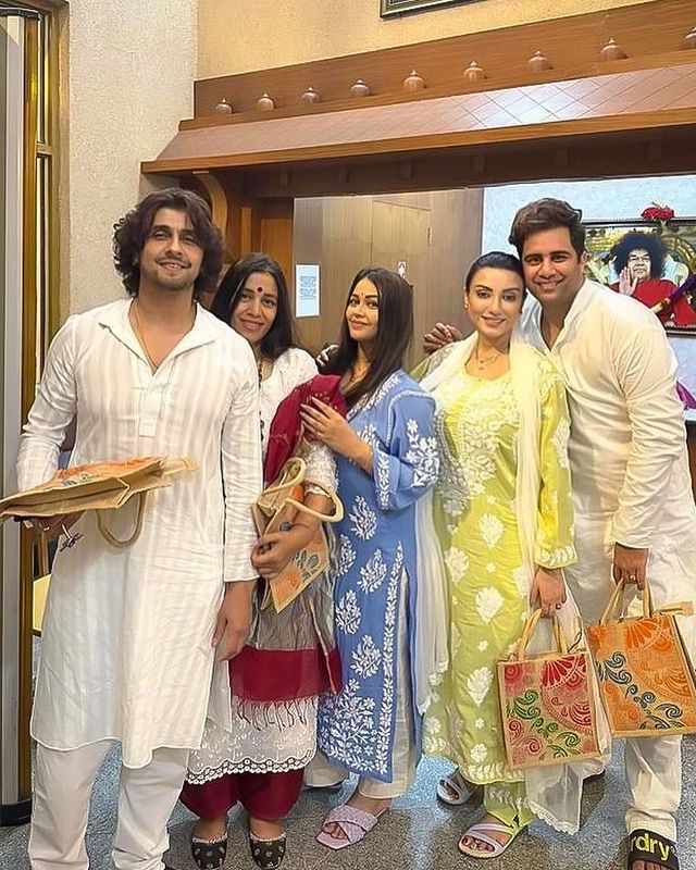 Rajiv Adatia with his family 