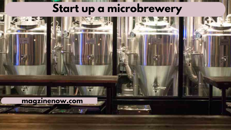 Start up a microbrewery