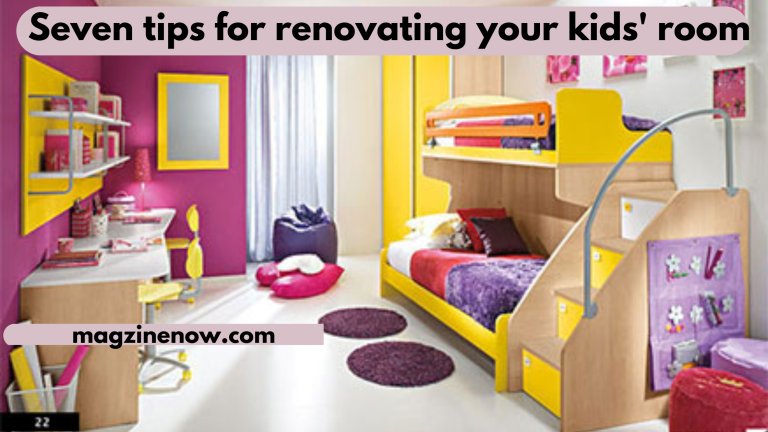 Seven tips for renovating your kids' room