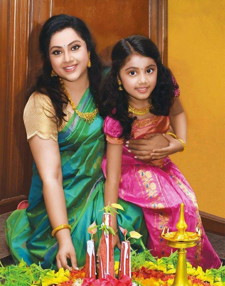 Meena with her daughter Nainika