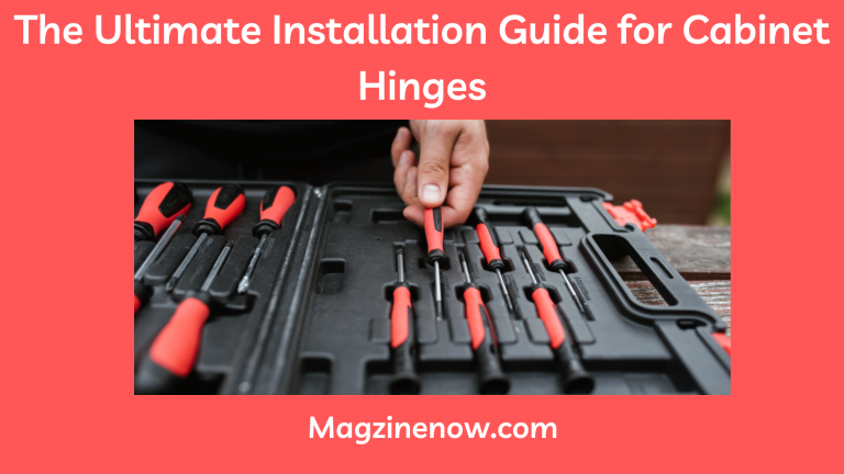 Installation Guide for Cabinet Hinges