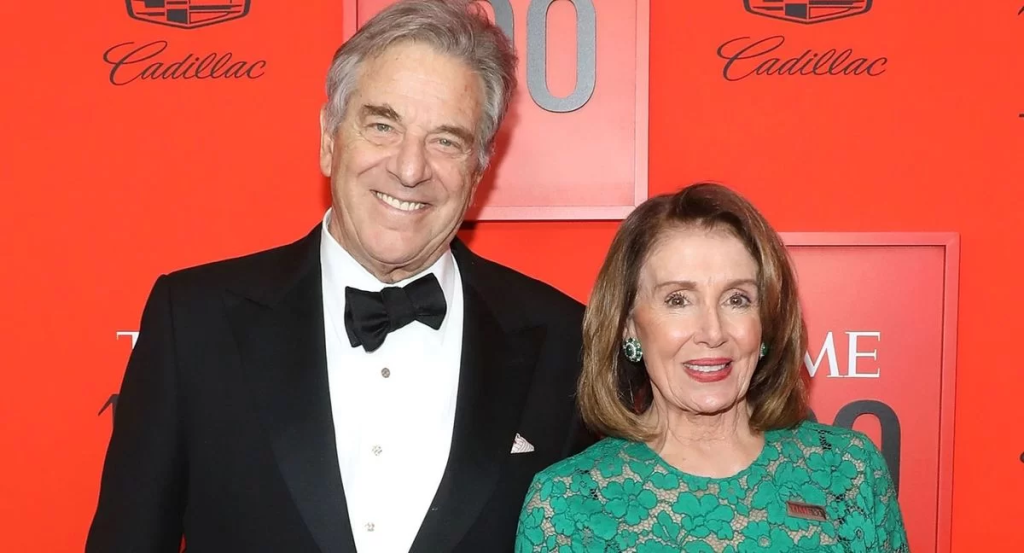 Nancy Pelosi with her Husband