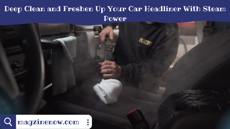 Deep Clean and Freshen Up Your Car Headliner With Steam Power