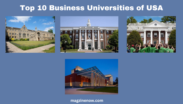 Top Business Universities of USA