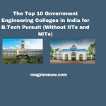 Government Engineering Colleges in India for B.Tech
