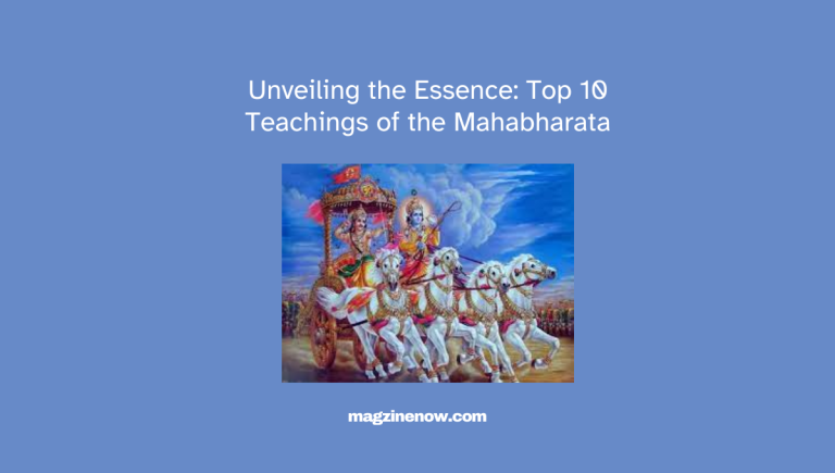 Top Teachings of the Mahabharata