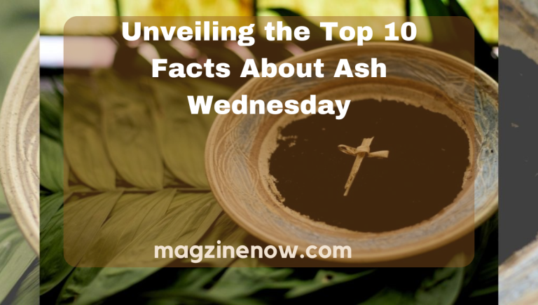 Top Facts About Ash Wednesday