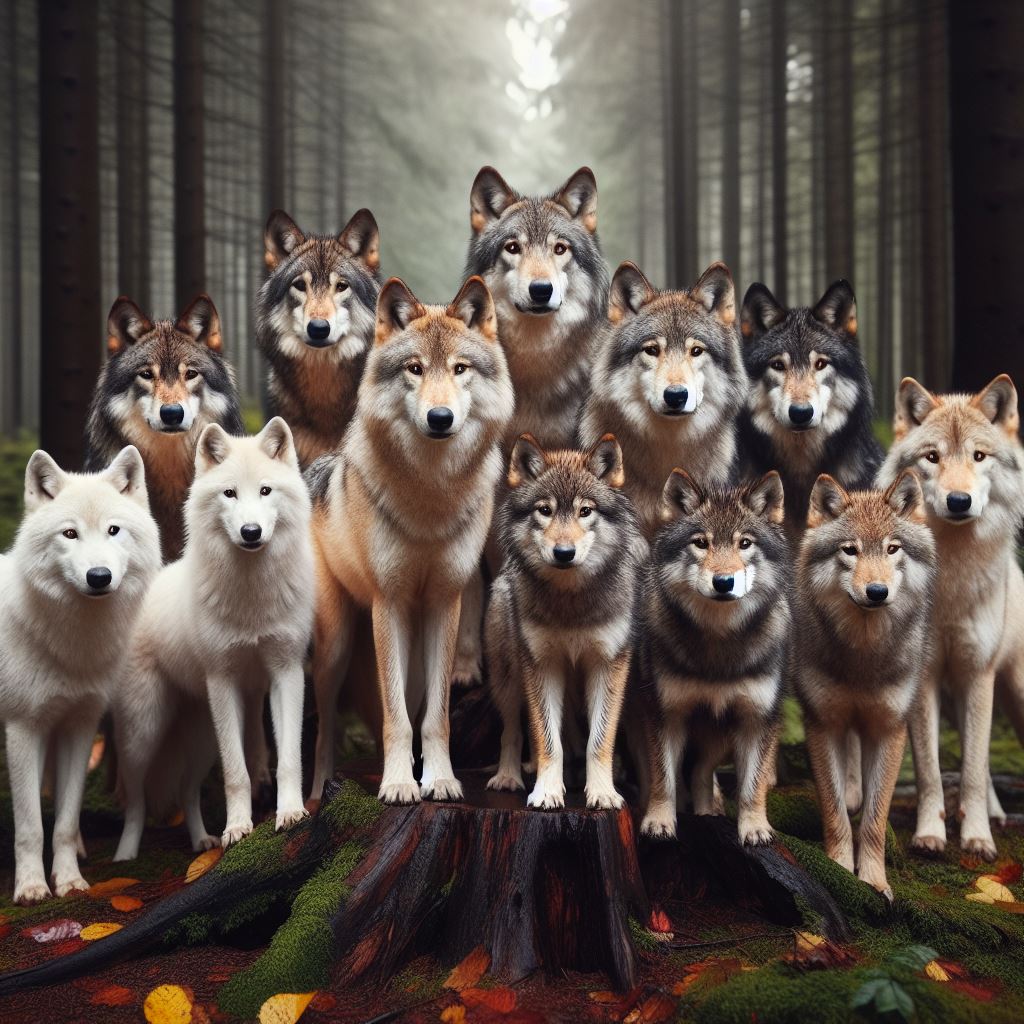 Wolves and Wolf Hybrids