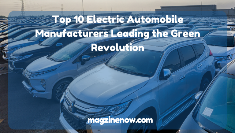 Top Electric Automobile Manufacturers