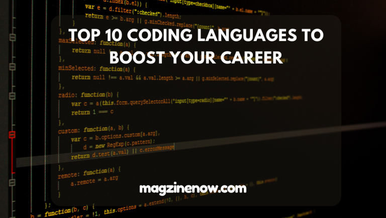 Top 10 Coding Languages to Boost Your Career