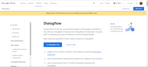 Dialogflow