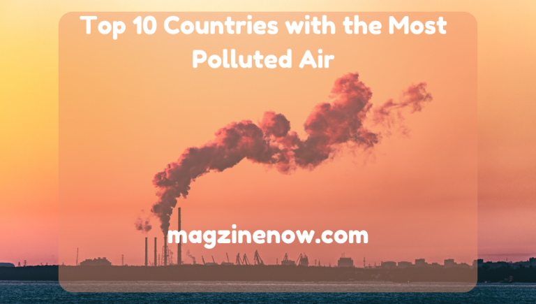 Top 10 Countries with the Most Polluted Air