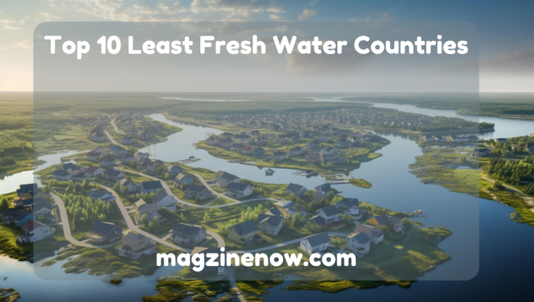 Top Least Fresh Water Countries