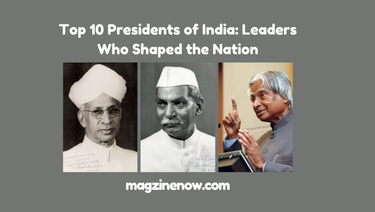 Top 10 Presidents of India