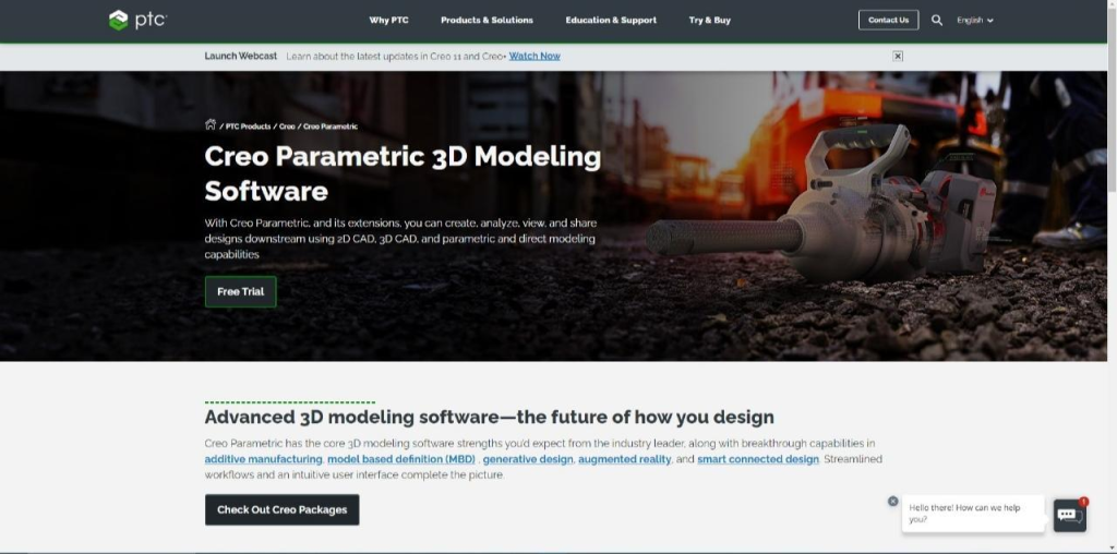 Creo Parametric 3D 